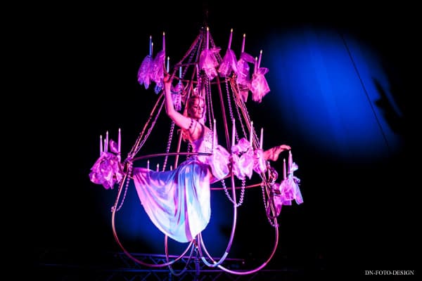 Aerial Chandelier SVETLANA arts